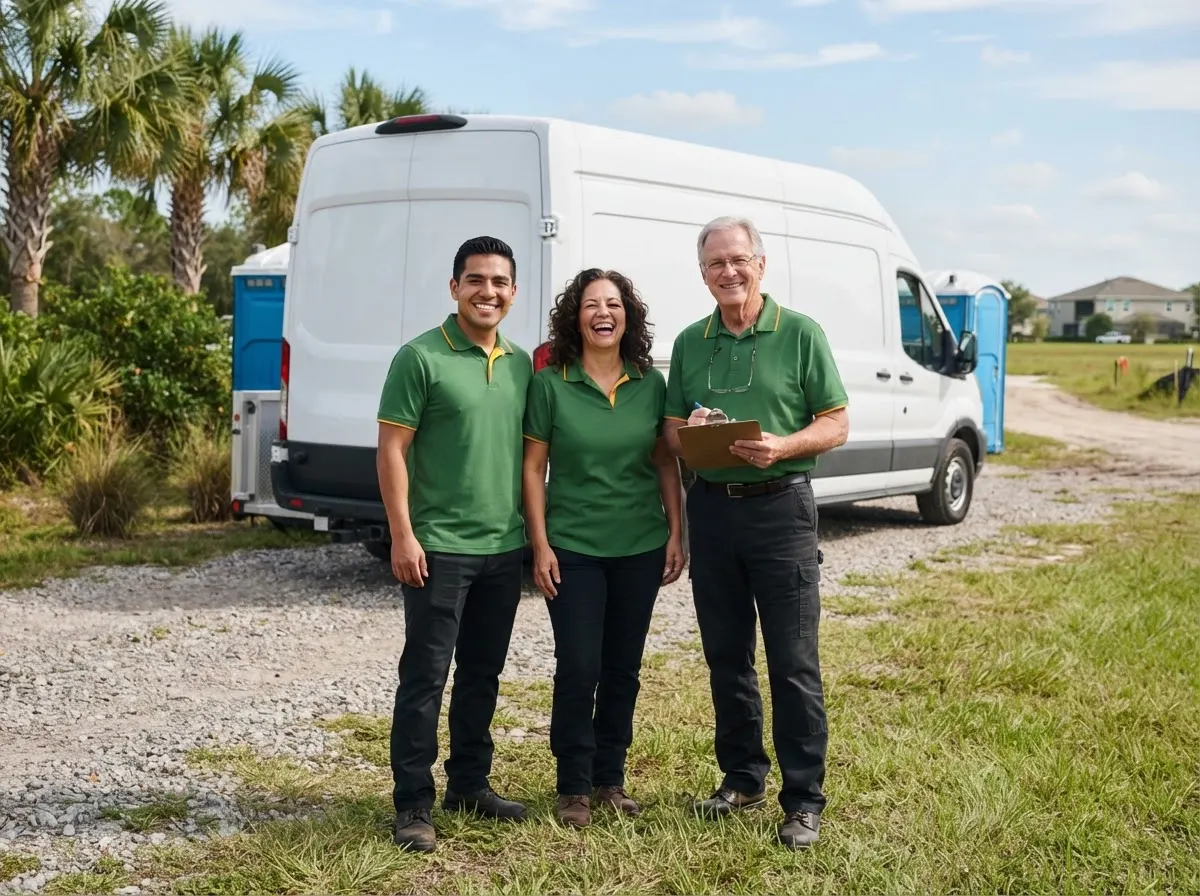 Black Bear Portable Toilets portable toilet rentals team in Kissimmee, FL